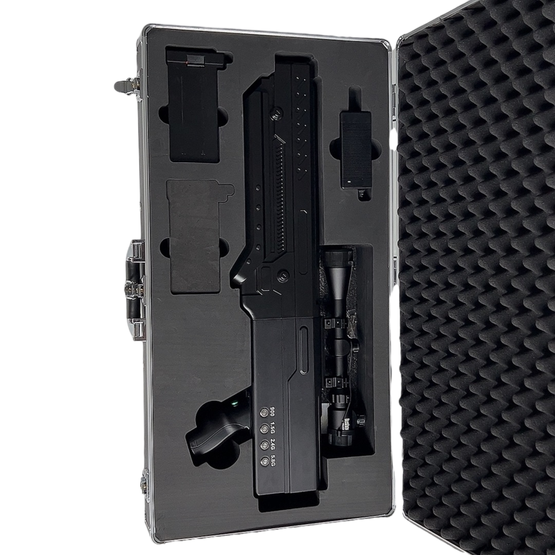  乐东手持便携式枪型低空防御反制四通道B型